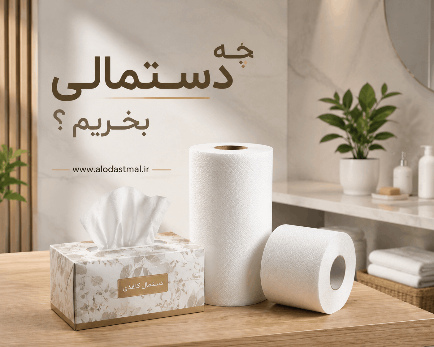 دستمال کاغذی باکیفیت